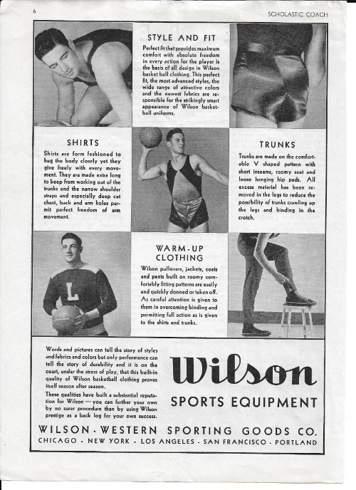 1933 Wilson Ad
