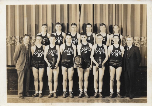 Allerton H.S. 1938 District Champions
