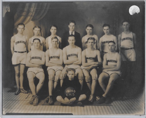Edwardsville H.S. Team 1924 25