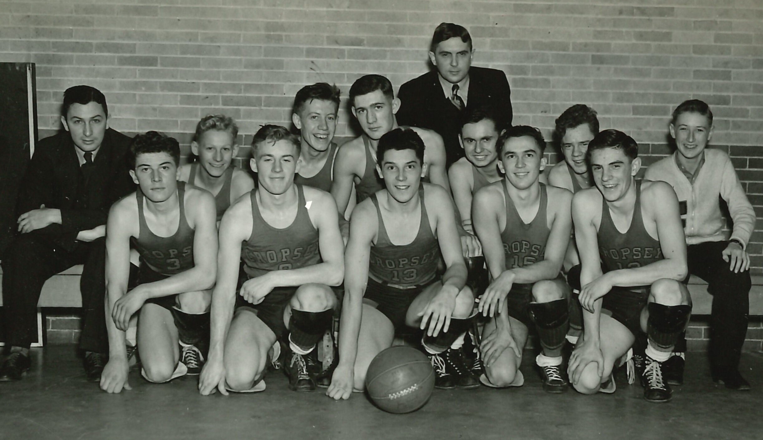 cropsey high school basketball team 1938