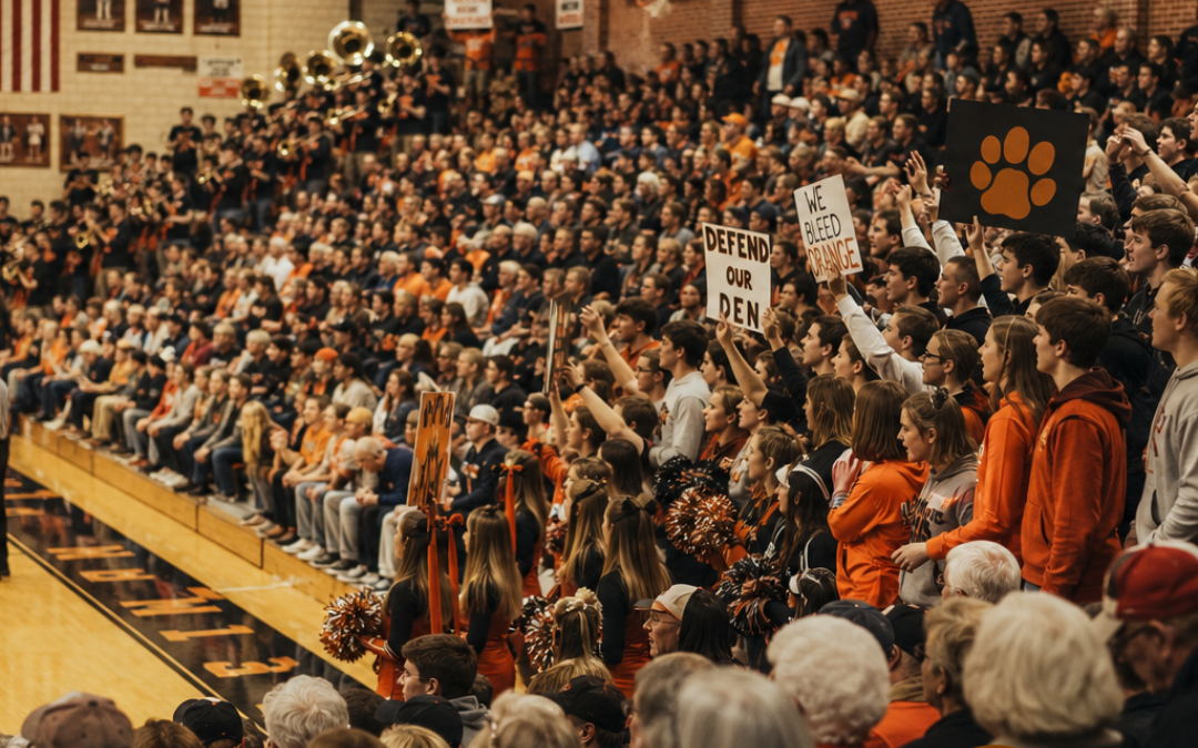 Crowded Illinois HS gym